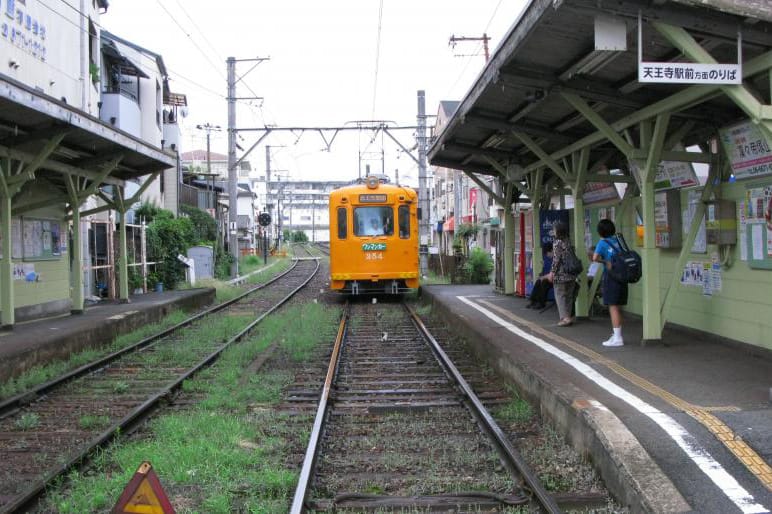 阪堺電気軌道上町線/帝塚山四丁目駅